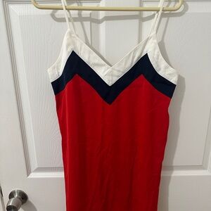 Forever 21 Red and Ivory Dress